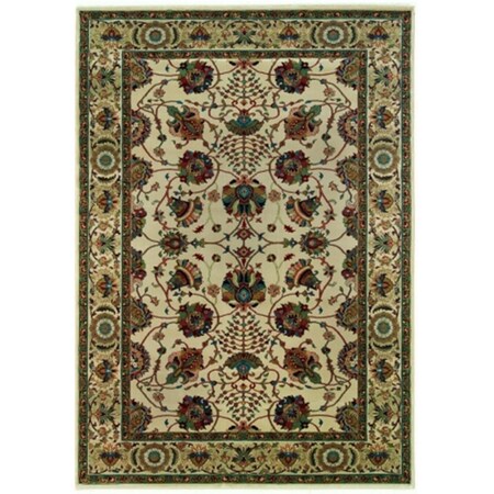 Sphinx By Oriental Weavers Area Rugs, Ariana 431O3 12X15 Rectangle - Ivory/ Red-Polypropylene A431O3360450ST